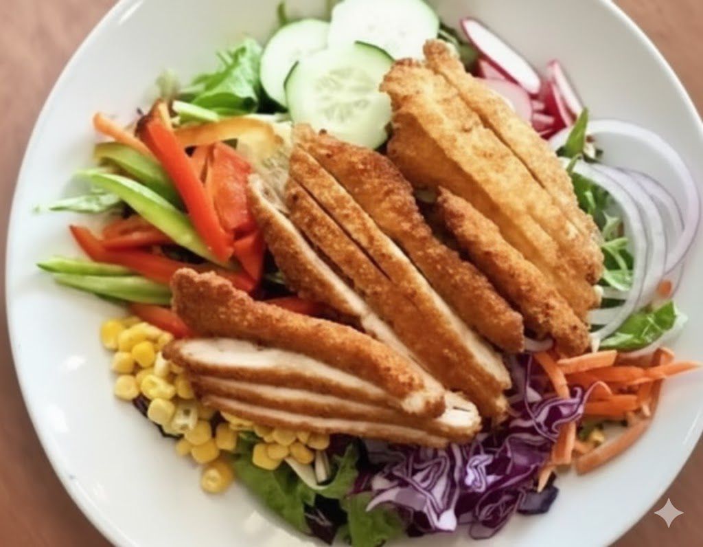 Ensalada Shnitzel KOSHER