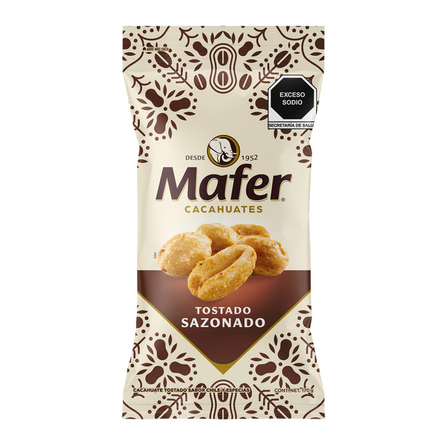 Cacahuates Tostados  Mafer (170grs)