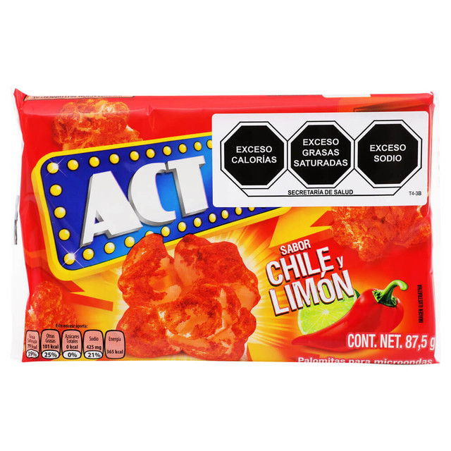 Chili and Lime Microwave Popcorn ACT II (ea)