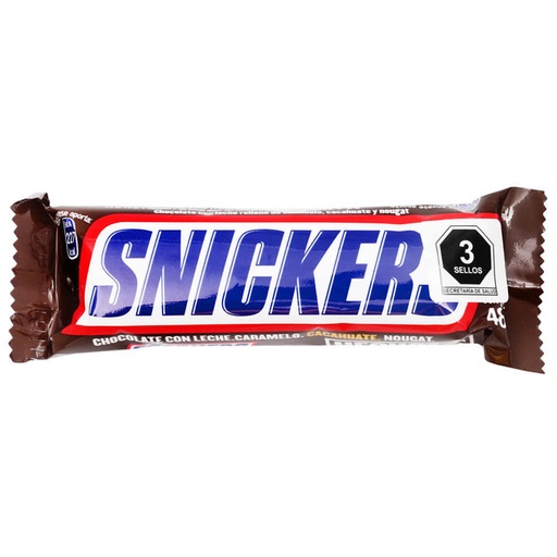 Barra de chocolate Snicker (pz)