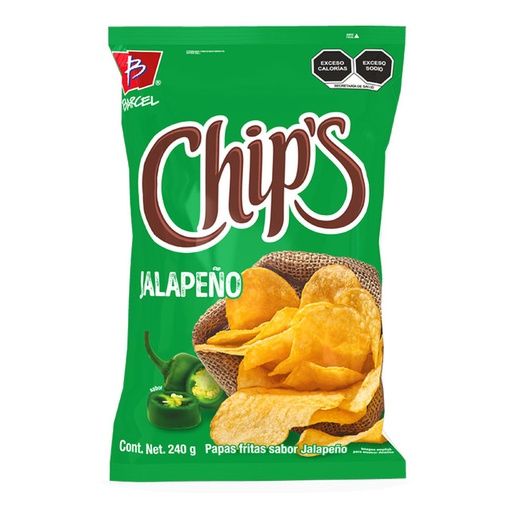 Jalapeño Potato Chips (bag)
