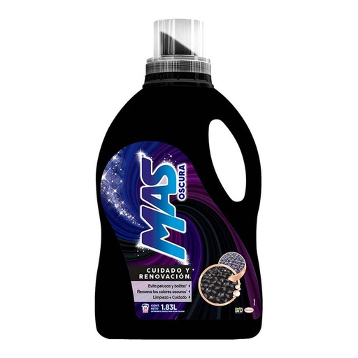 Detergente Líquido Ropa Oscura MAS (pz)