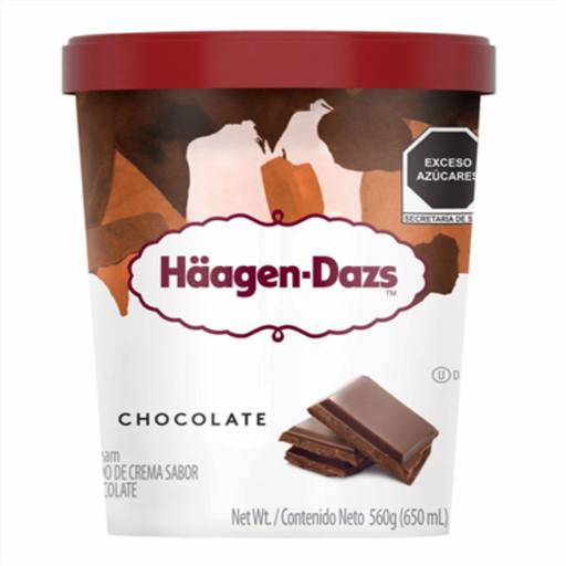 Haagen Dazs Chocolate Ice Cream (16oz)