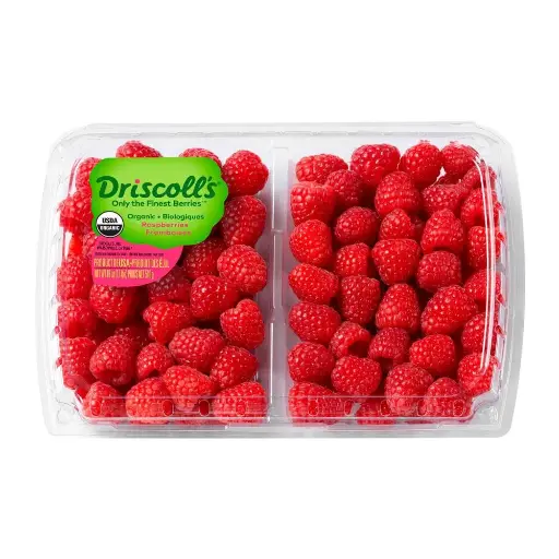 Organic Raspberries (case) Only Available Seasonal