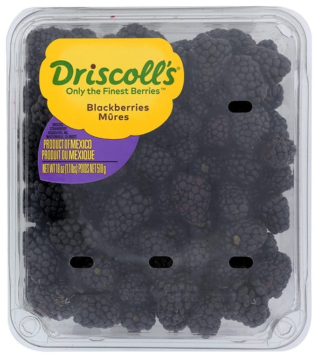 Blackberries (case) Only Available Seasonal