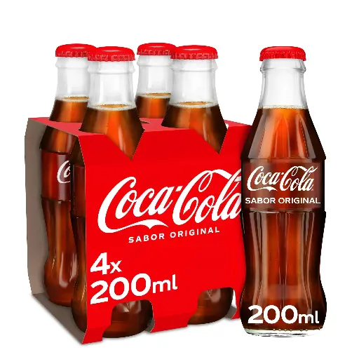 Coca Cola Mini de Vidrio (6pack)