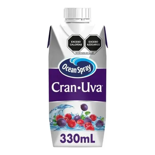 Jugo arándano-uva Ocean Spray (330ml)